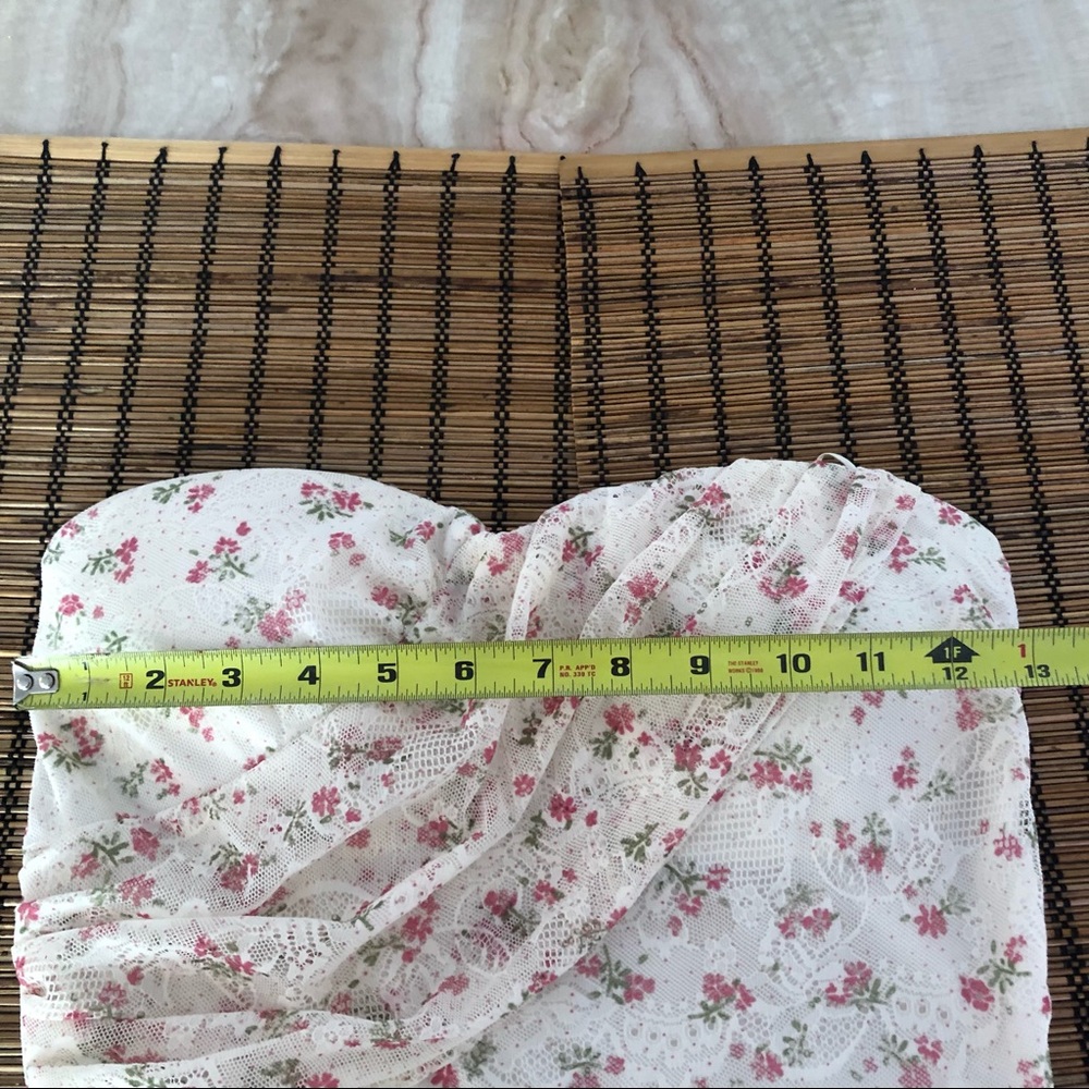 American Rag strapless flower dress - Picture 8 of 9